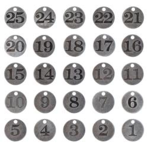 Tim Holtz - Idea-ology - Countdown Coins 25/Pkg